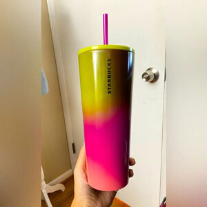 NWT Starbucks Fall 2022 Berry Gradient Tumbler 24oz